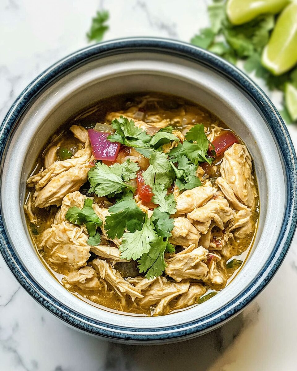 Crockpot Green Chile Chicken