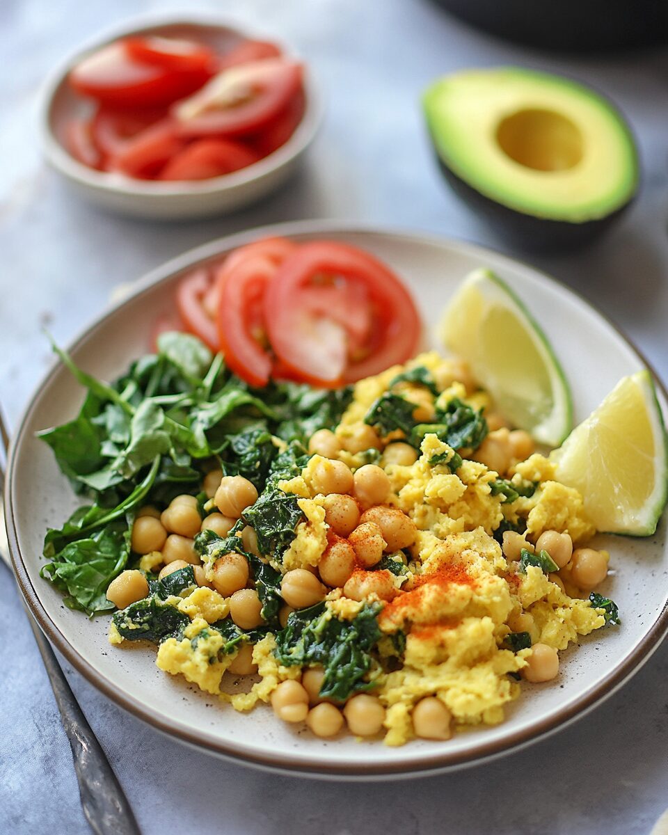 Chickpea Scramble Hash Browns