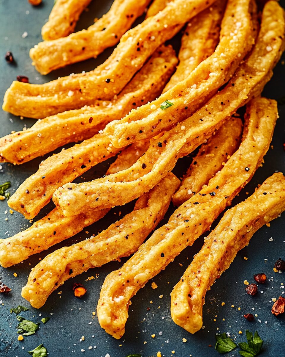 Spicy Cheese Straws