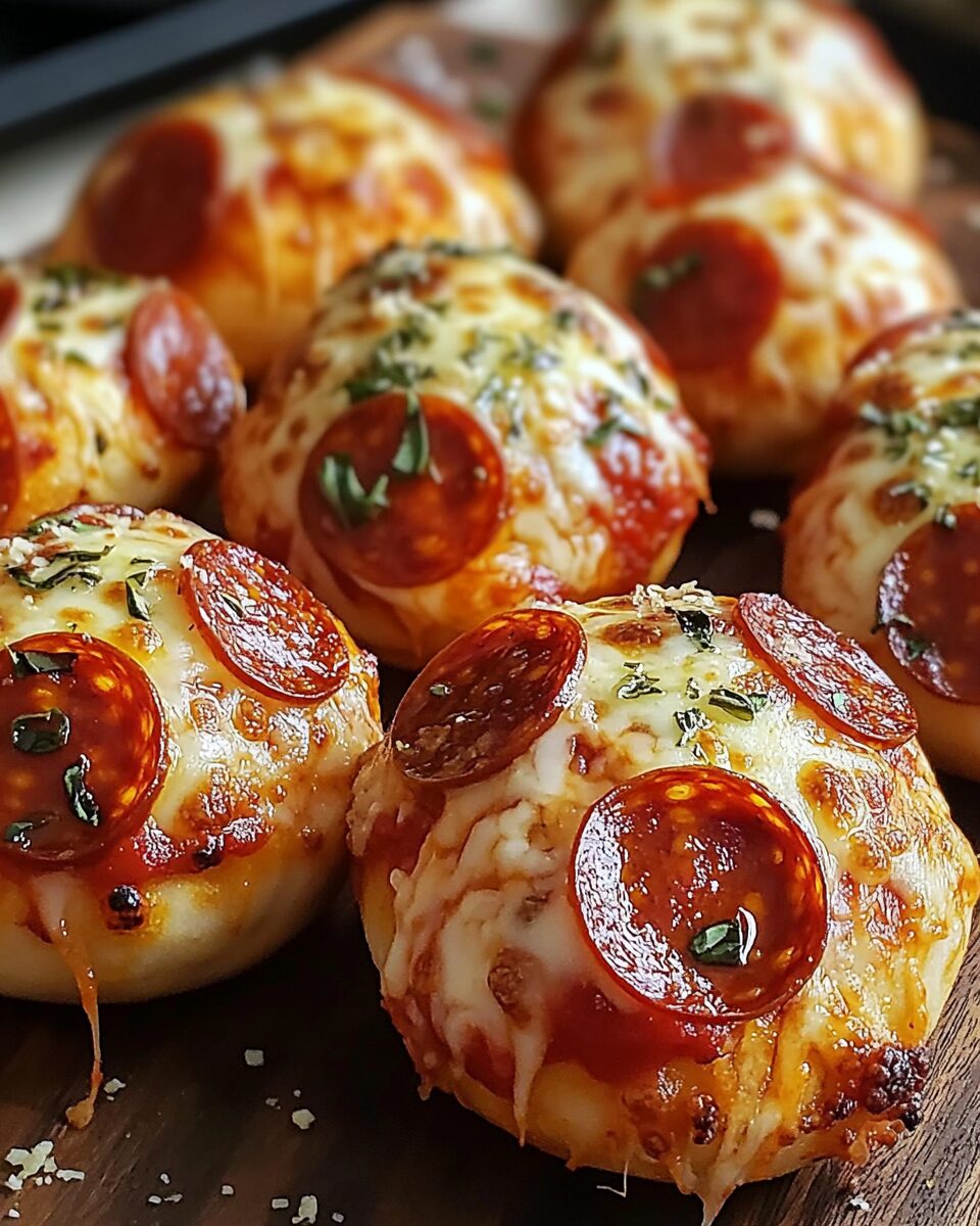 Pepperoni Pizza Bombs