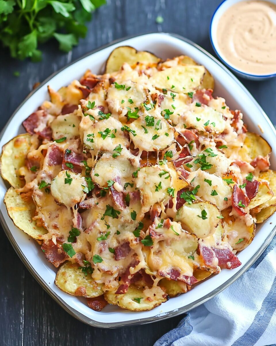 Reuben-Topped Irish Nachos