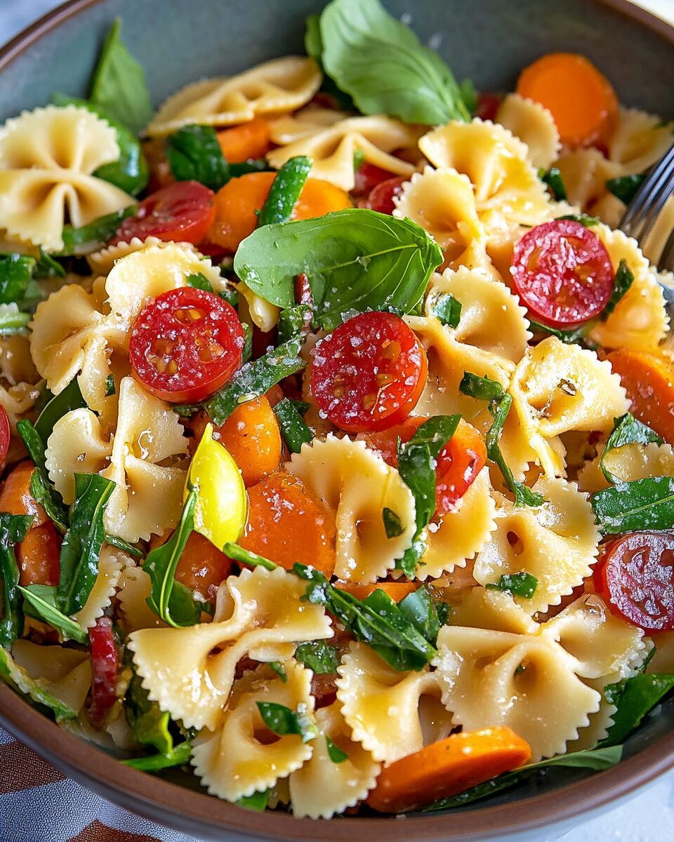 Hot Honey Pasta Salad