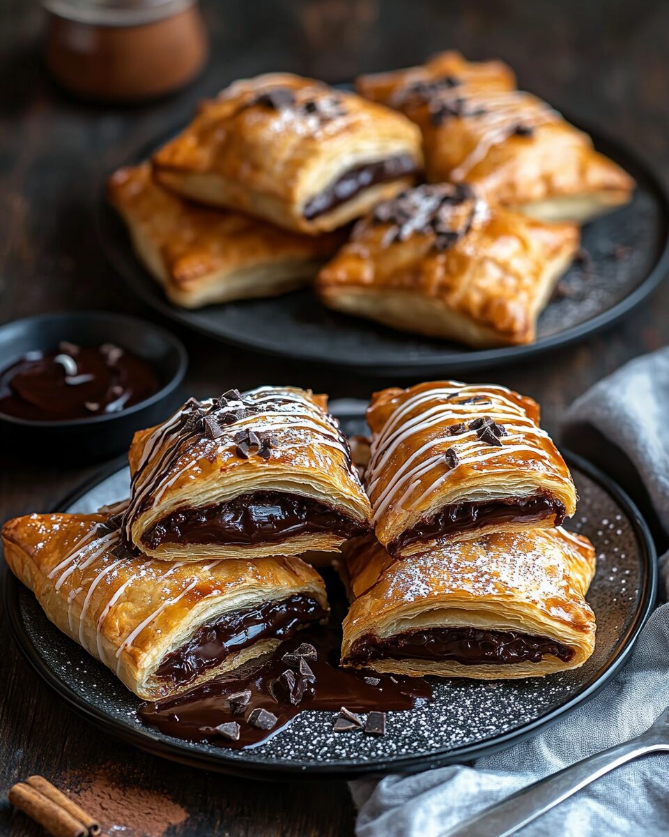Chocolate Pastry Puffs