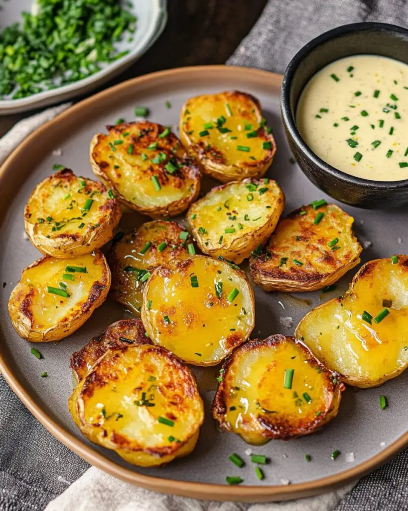 Duck Fat Smashed Potatoes