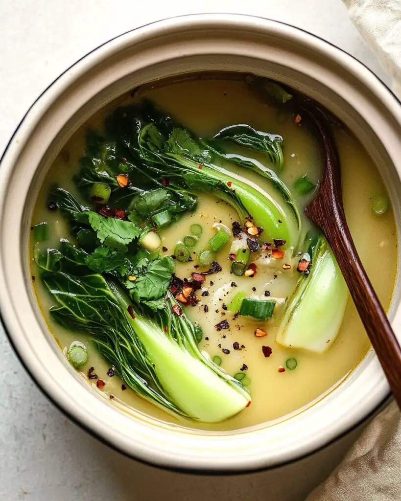 Bok Choy Soup