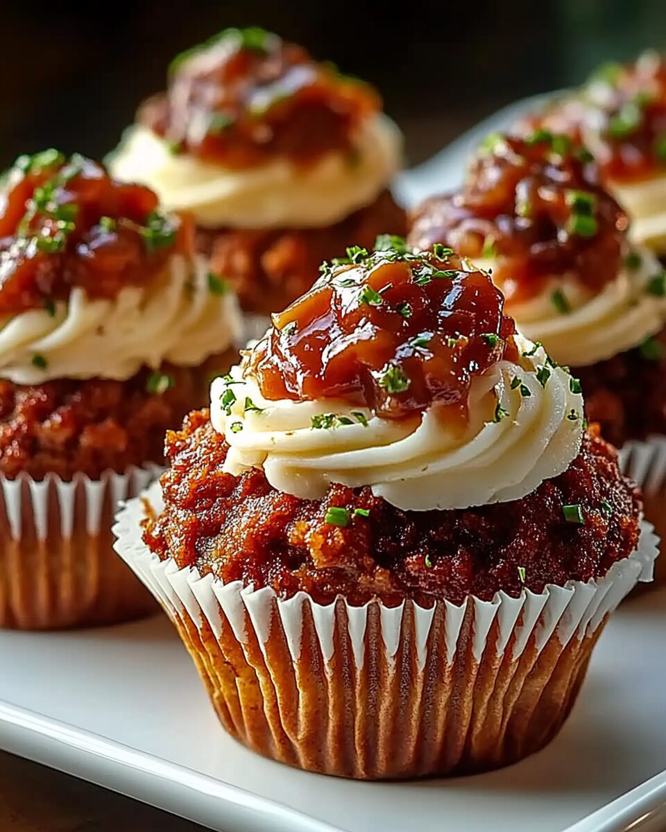 Meatloaf Cupcakes
