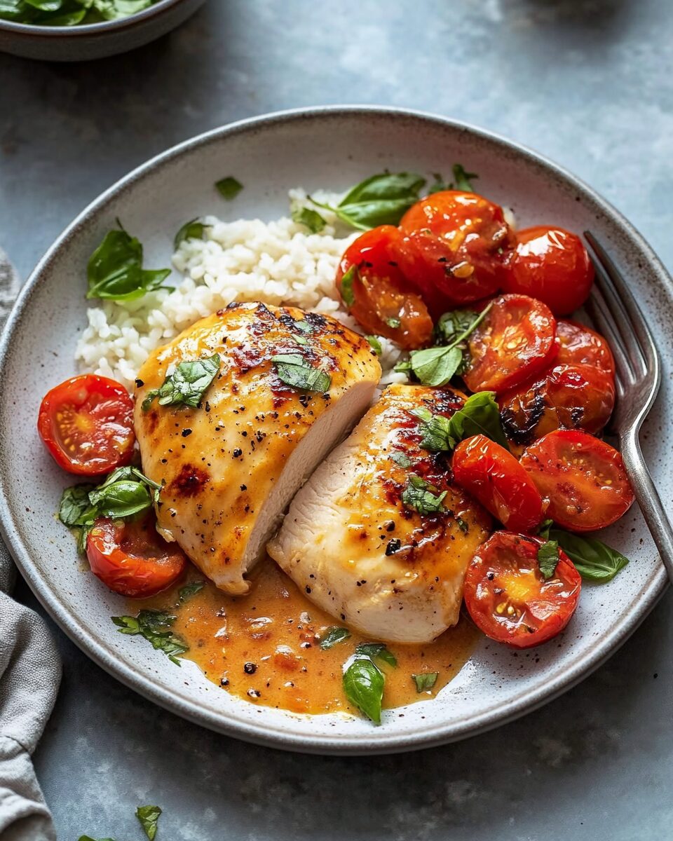 Creamy Miso Tomato Chicken
