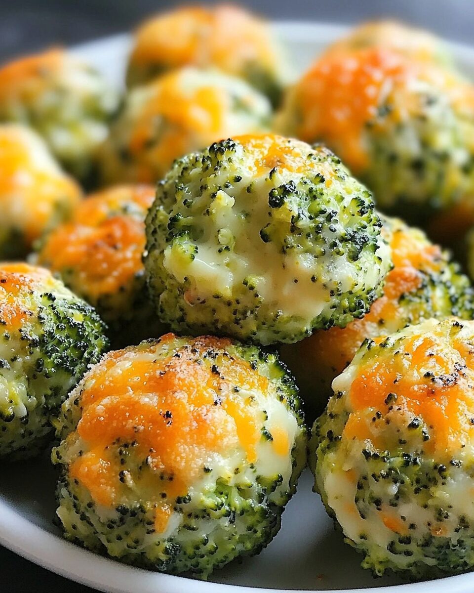 Baked Broccoli Cheese Balls