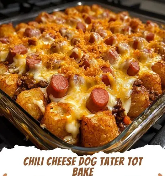 Chili Cheese Dog Tater Tot Bake: The Ultimate Comfort Food Fusion