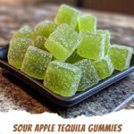 Delicious Sour Apple Tequila Gummies (Adult Treats in 3 Easy Steps!) Sour Apple Tequila Gummies picture