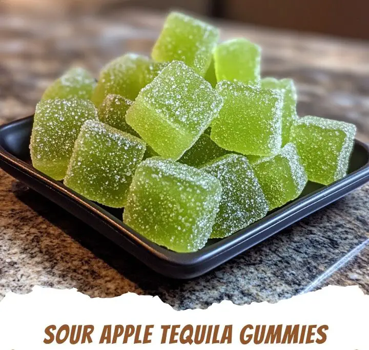 Sour Apple Tequila Gummies picture