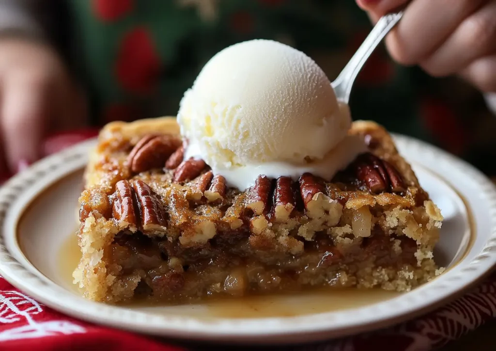 The Cozy Magic of Pecan Pie Dump Cake Recipe (No Crust Needed!)