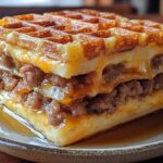 Sausage & Maple Waffle Bake picture
