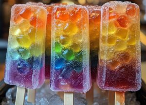 Rainbow Gummy Tequila Pops picture 2
