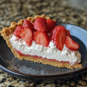 Strawberry Cool Whip Pie The 15-Minute Dessert