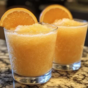 Orange Crush Vodka Slushies