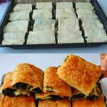 Layered Spinach-Filled Savory Pastry Rolls
