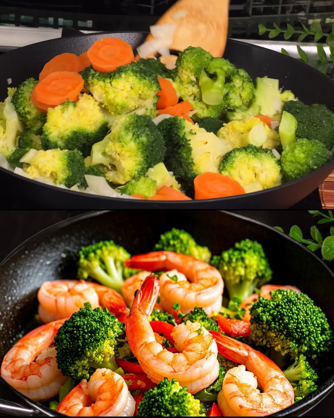 Broccoli & Shrimp Stir-Fry