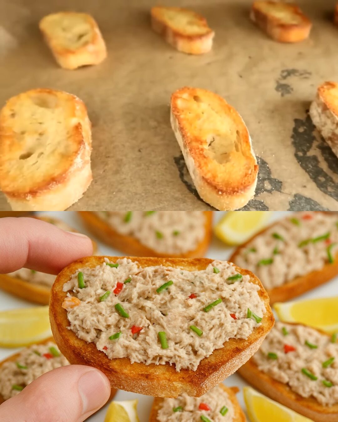 Creamy Lemon-Chive Sardine Spread on Toast