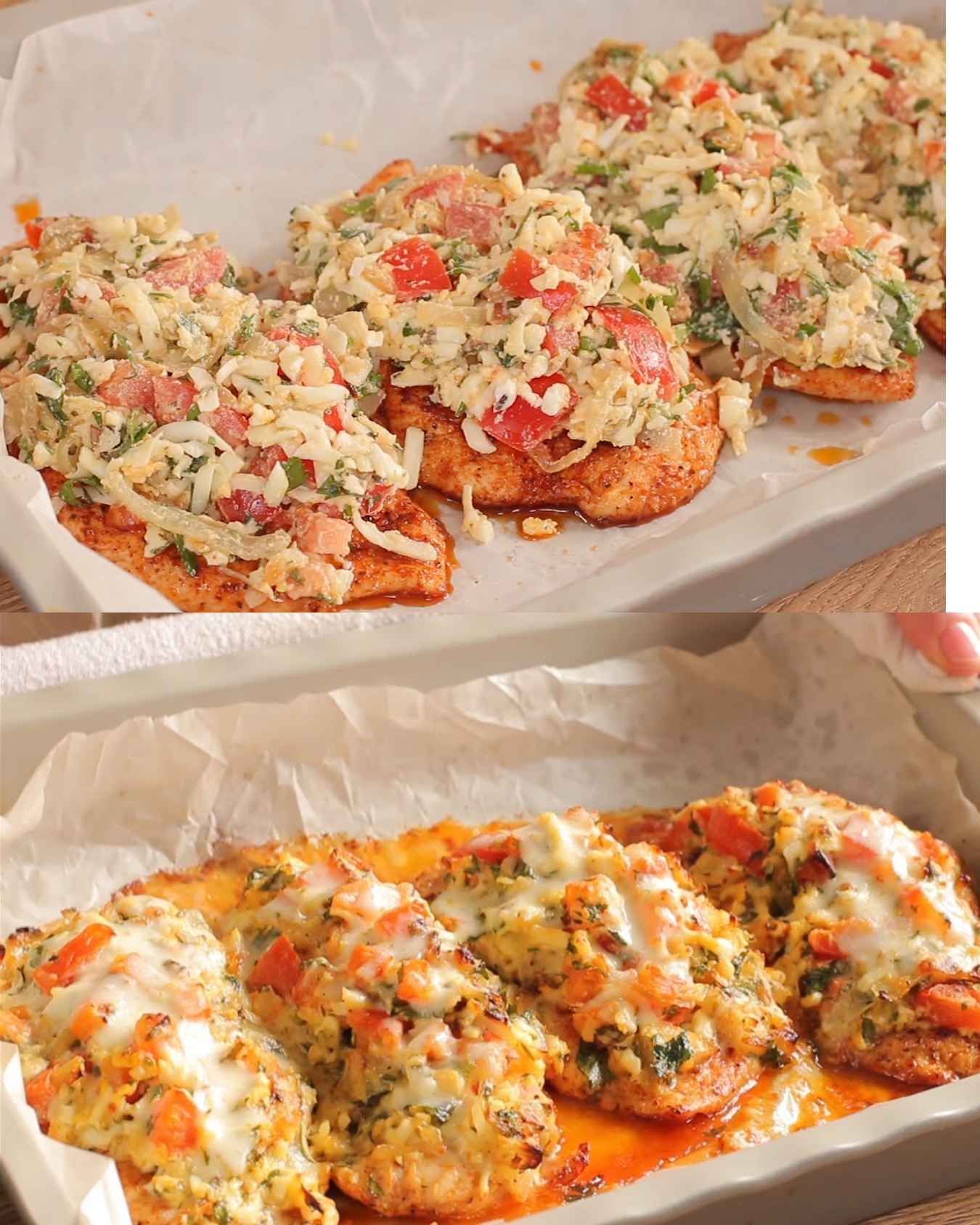 Juicy Stuffed Chicken Fillet