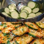 Crispy Parmesan Zucchini Rounds