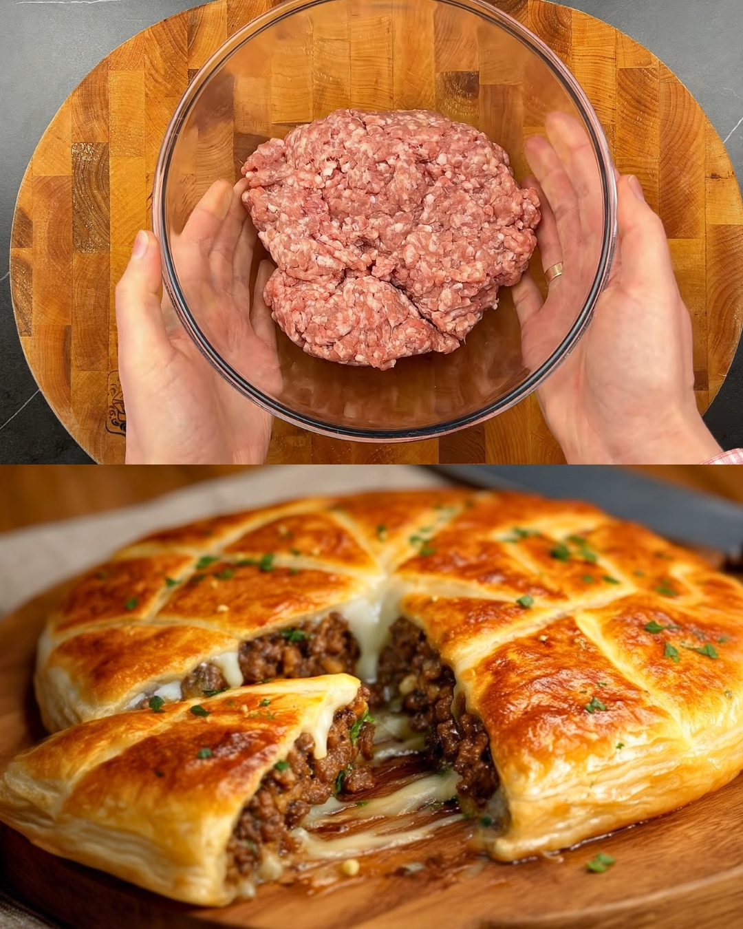 Pork & Cheese Pita Wraps with Fresh Vegetable Salad