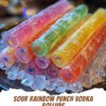 Sour Rainbow Punch Vodka Rollups: The Party Treat That'll Make Your Taste Buds Dance