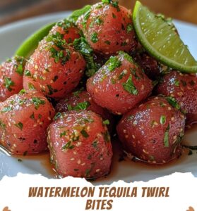 Watermelon Tequila Twirl Bites The Ultimate Summer Party Appetizer