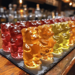 Spicy, Sweet, and Absolutely Addictive Fireball Gummy Bear Shots