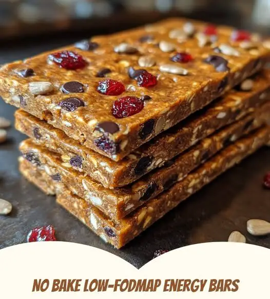 No Bake Low-FODMAP Energy Bars