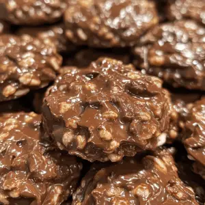 No Bake Avalanche Cookies