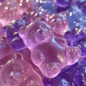 Cotton Candy Grape Vodka Gummy Bears