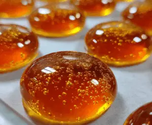 Honey Bourbon Ice Nectar Drops : Adult Frozen Treat