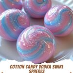 Cotton Candy Vodka Swirl Spheres picture