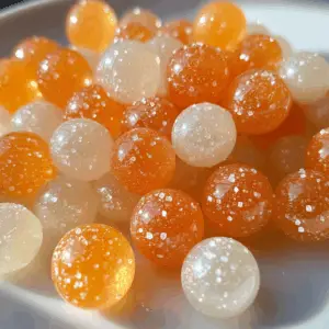 Creamsicle Vodka Sugar Pearls