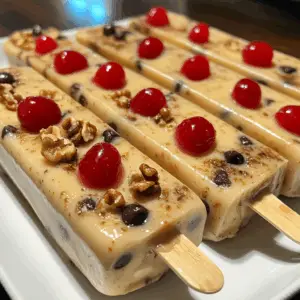 Banana Split Rum Swirl Pops: The Adult Ice Cream Truck Fantasy