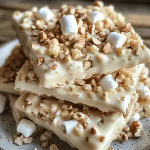 No-Bake White Chocolate Crunch Cookies
