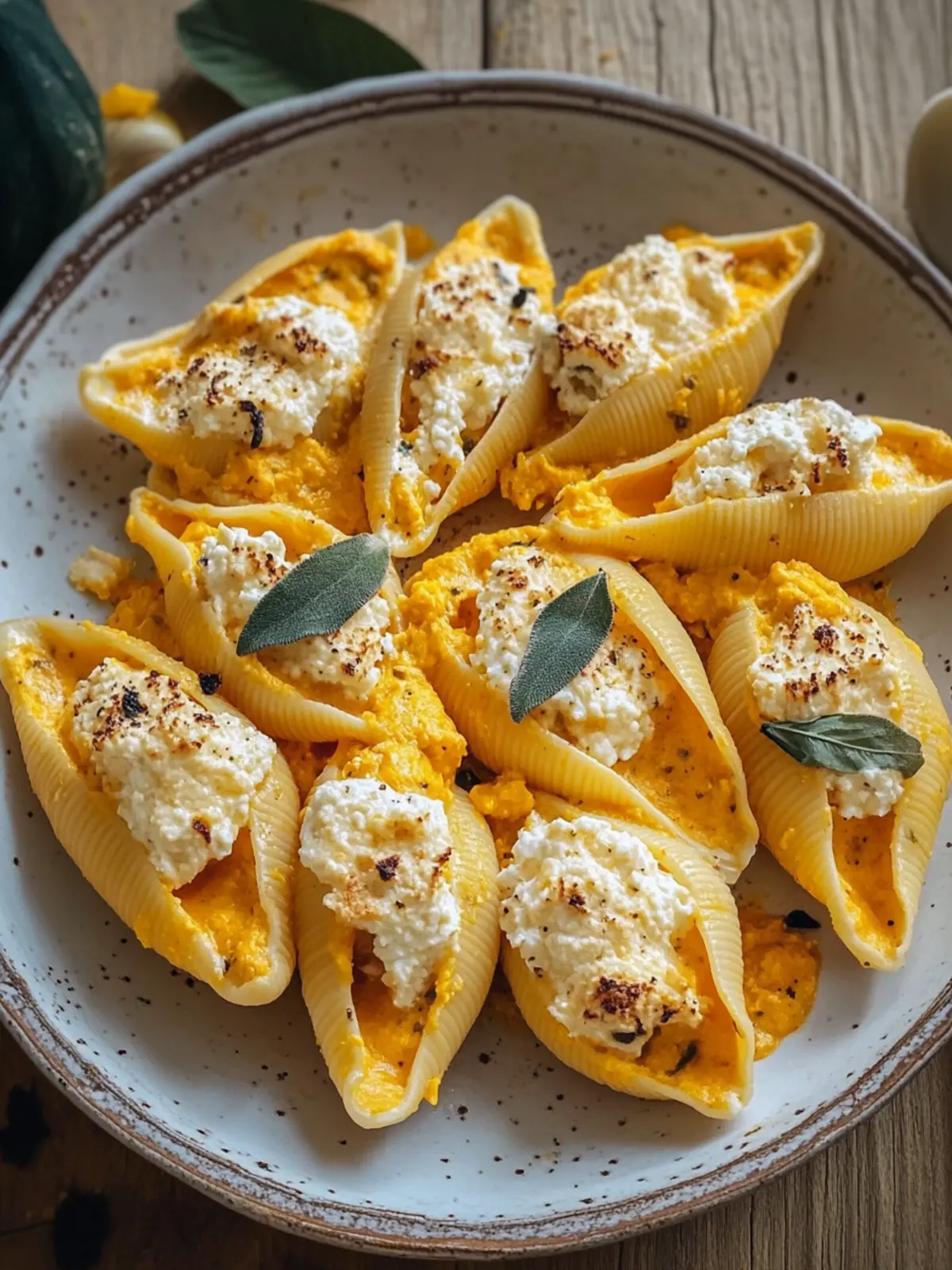 Creamy Pumpkin Ricotta Stuffed Shells for Cozy Fall Evenings 5 Creamy Pumpkin Ricotta Stuffed Shells