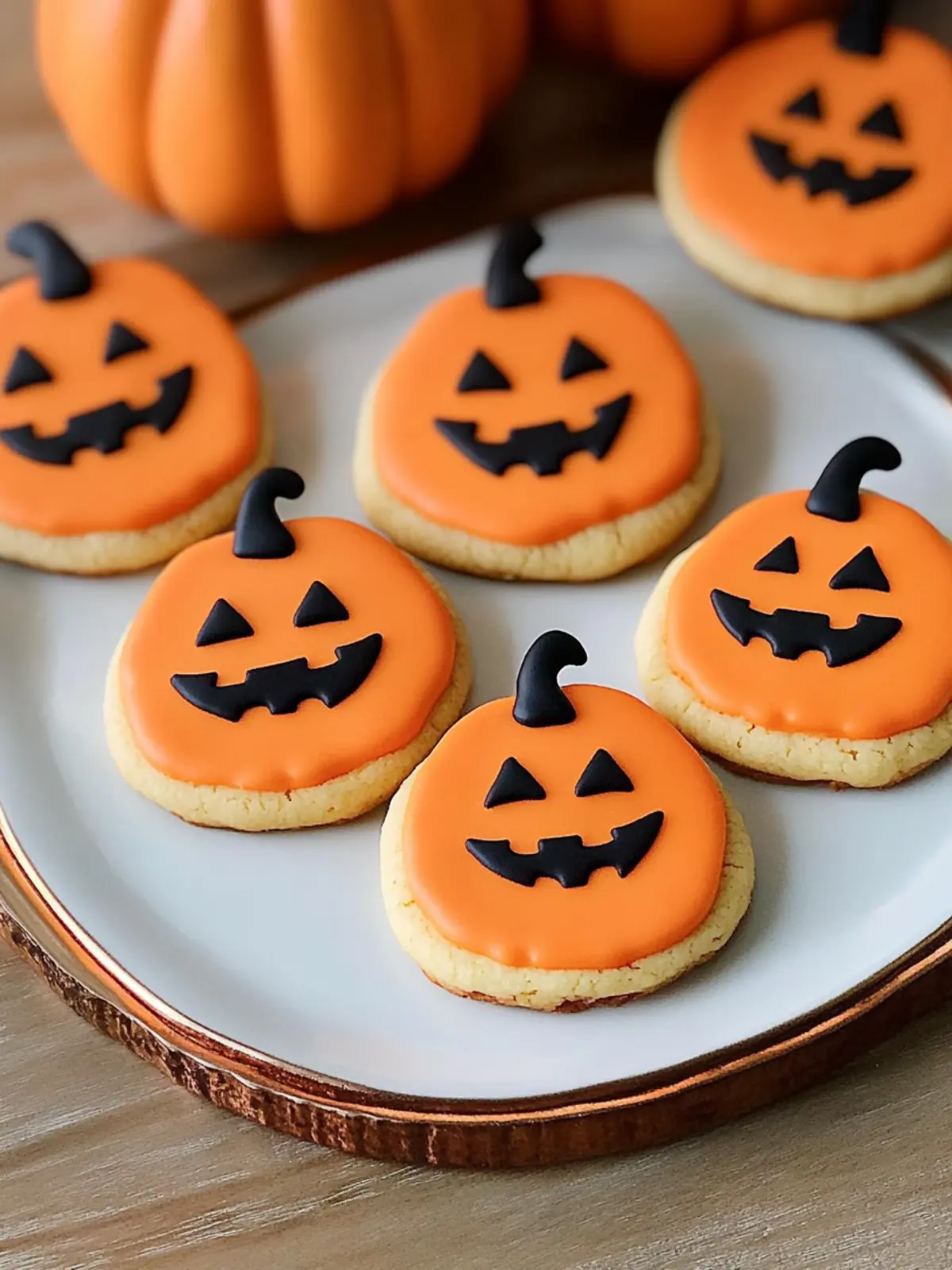 Irresistible Orange Halloween Pumpkin Cookies for Spooky Fun 2 Orange Halloween Pumpkin Cookies