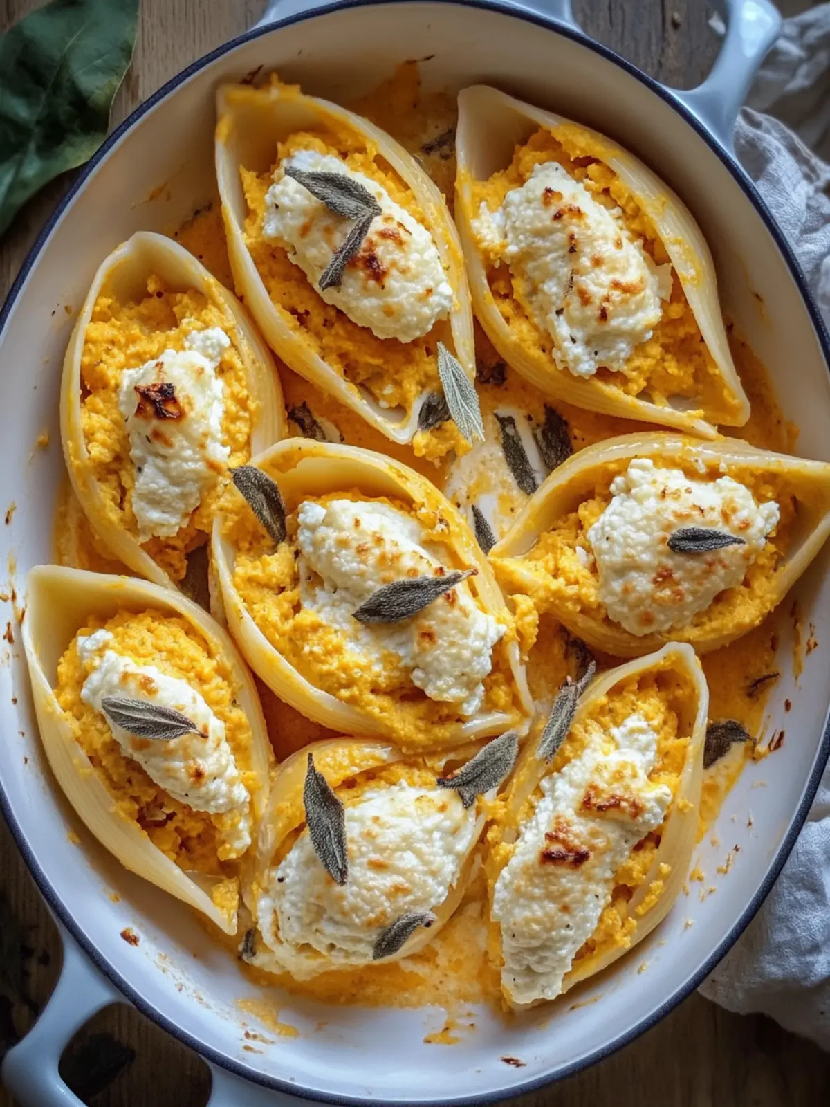 Creamy Pumpkin Ricotta Stuffed Shells for Cozy Fall Evenings 2 Creamy Pumpkin Ricotta Stuffed Shells