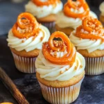 Delicious Rabdi Jalebi Cupcakes – Eggless Indian Fusion Treat 8 Rabdi Jalebi Cupcakes