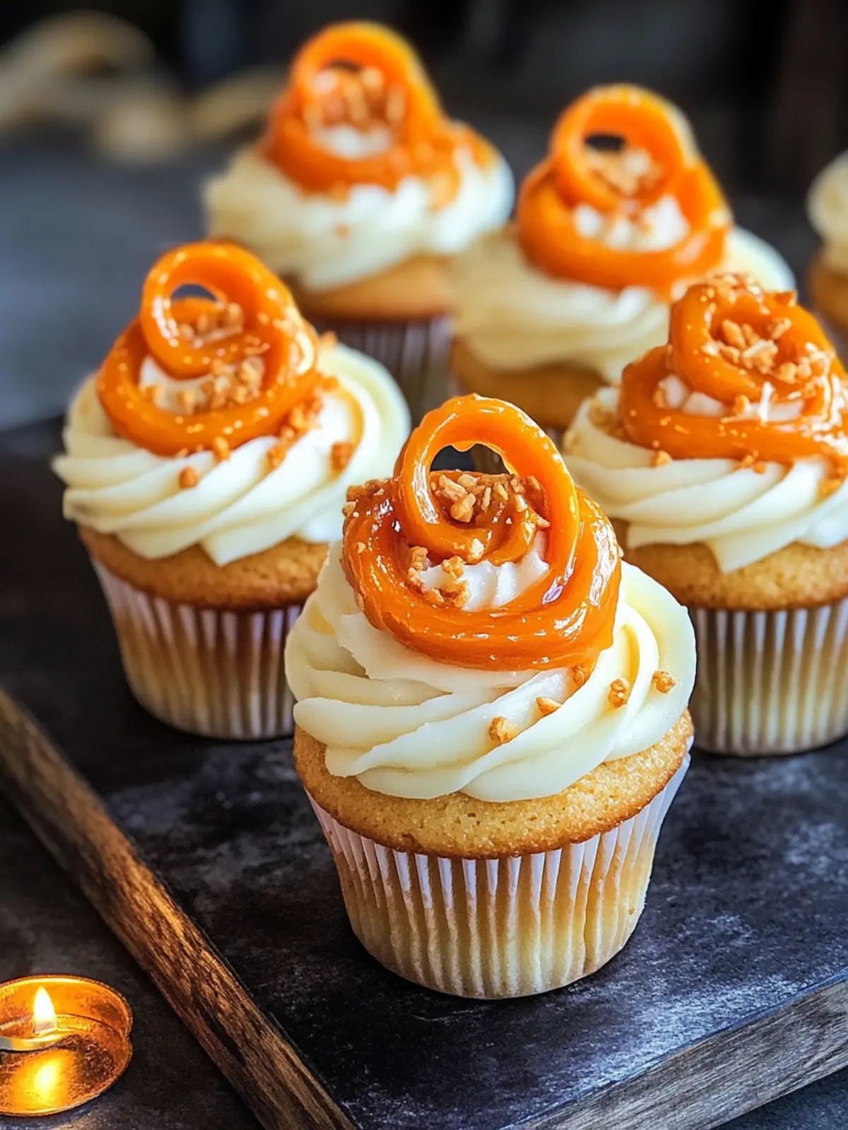 Delicious Rabdi Jalebi Cupcakes – Eggless Indian Fusion Treat 5 Rabdi Jalebi Cupcakes