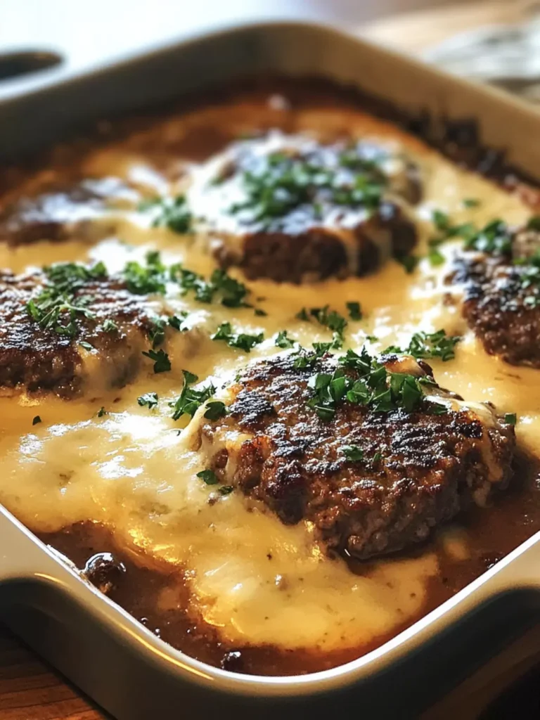 Hamburger Steak Bake