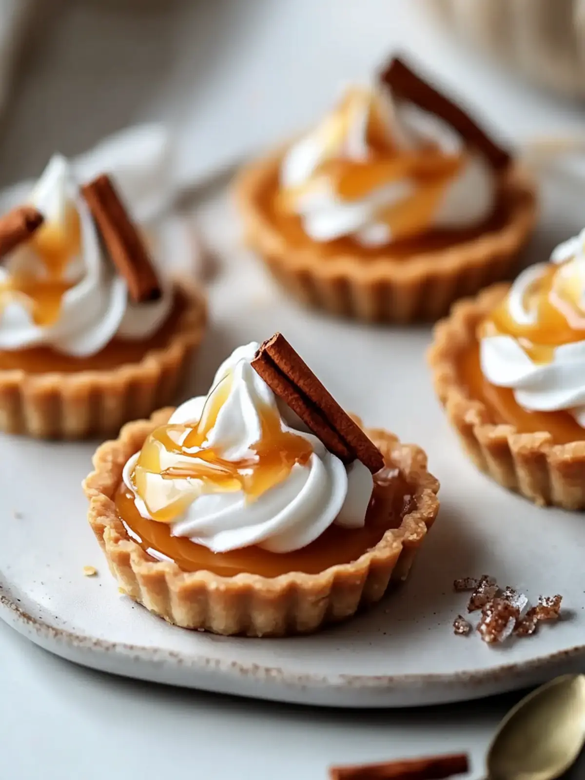 Pumpkin Spice Caramel Tarts: Fall's Irresistible Sweet Treat 5 Pumpkin Spice Caramel Tarts