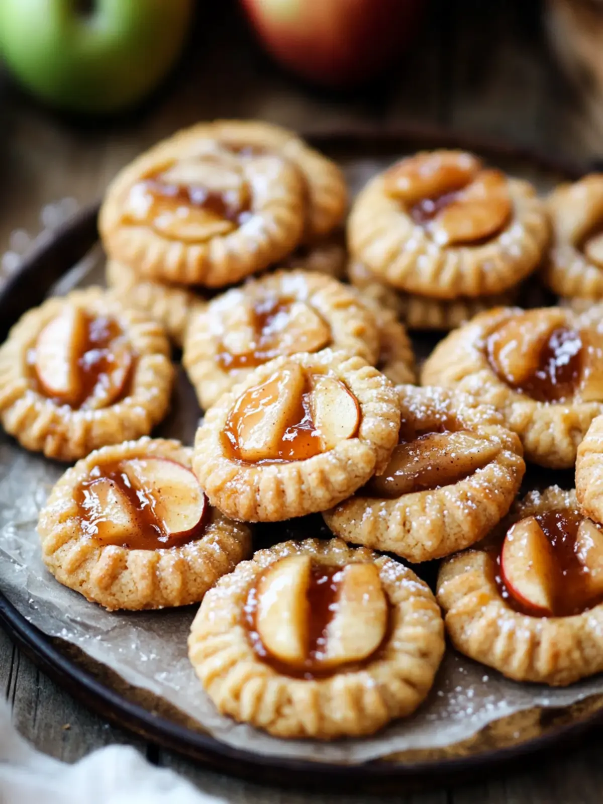 Soft Apple Pie Cookies with Caramel for Cozy Evenings 3 Soft Apple Pie Cookies