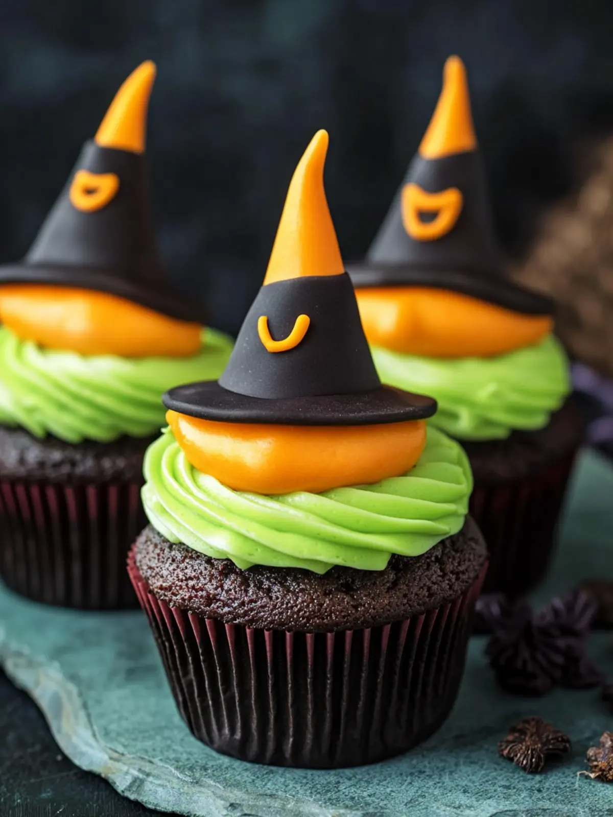 Enchanting Witch Hat Cupcakes to Sweeten Your Halloween 5 Witch Hat Cupcakes