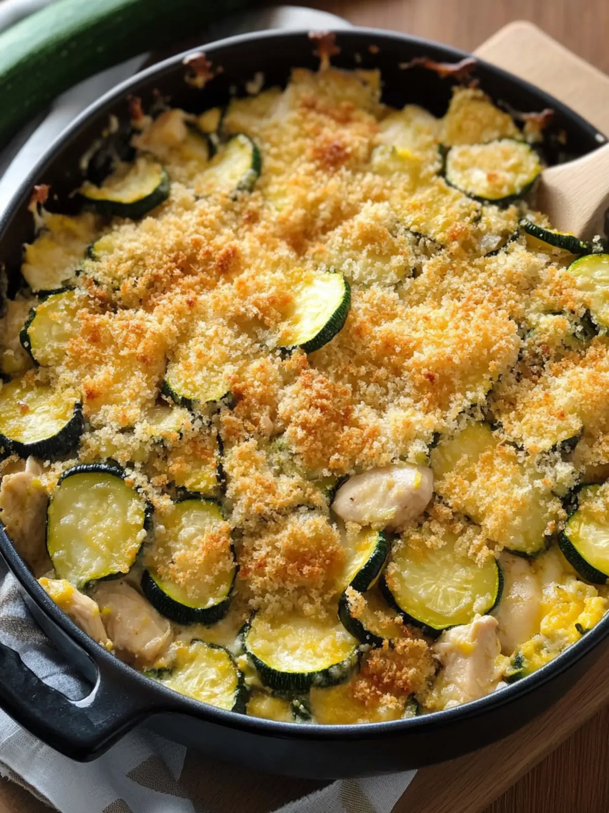 Creamy Chicken Zucchini Casserole Your Family Will Love 4 Chicken Zucchini Casserole