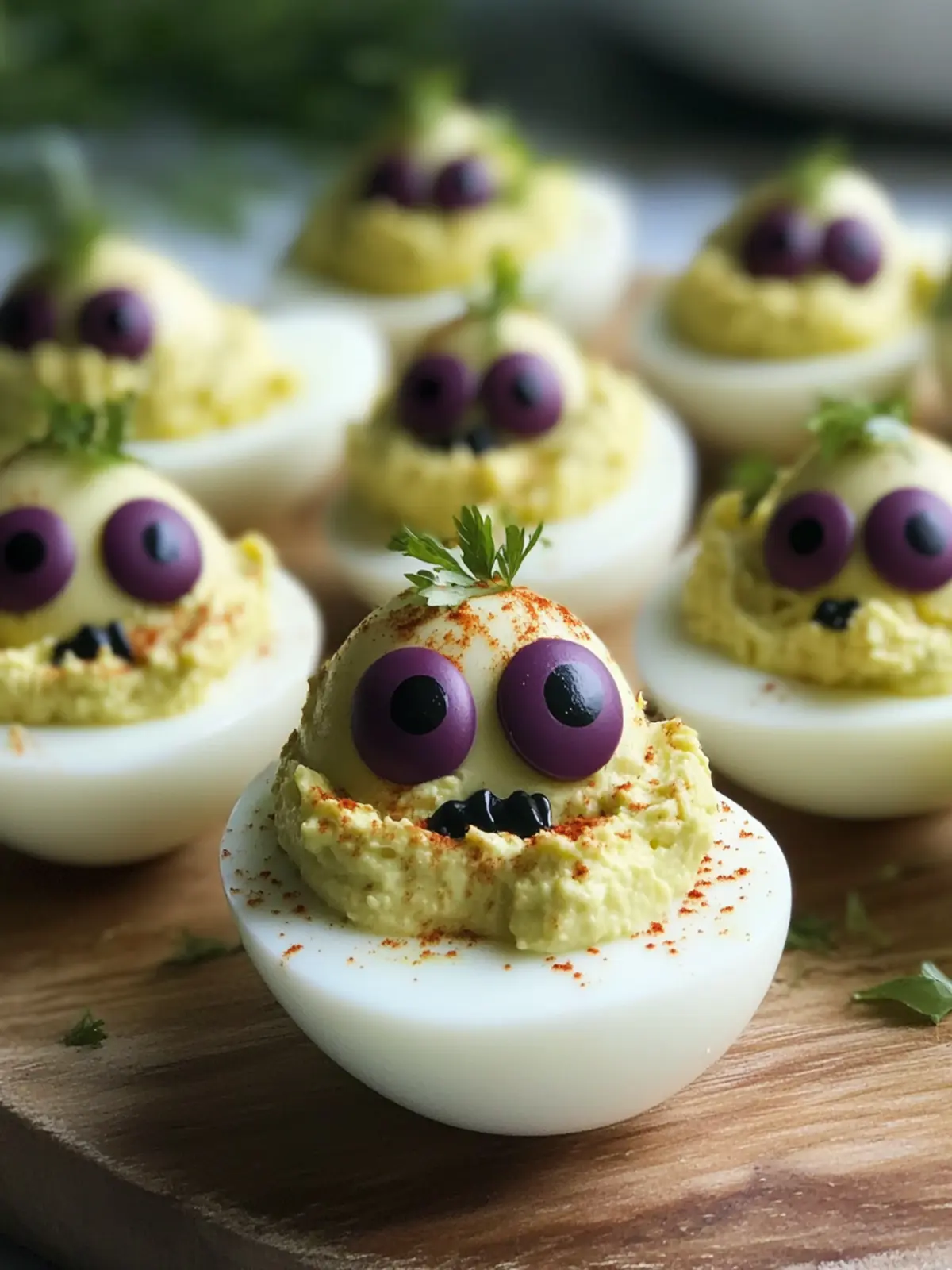 Creepy Deviled Eggs: Spook Up Your Halloween Feast 5 Creepy Deviled Eggs