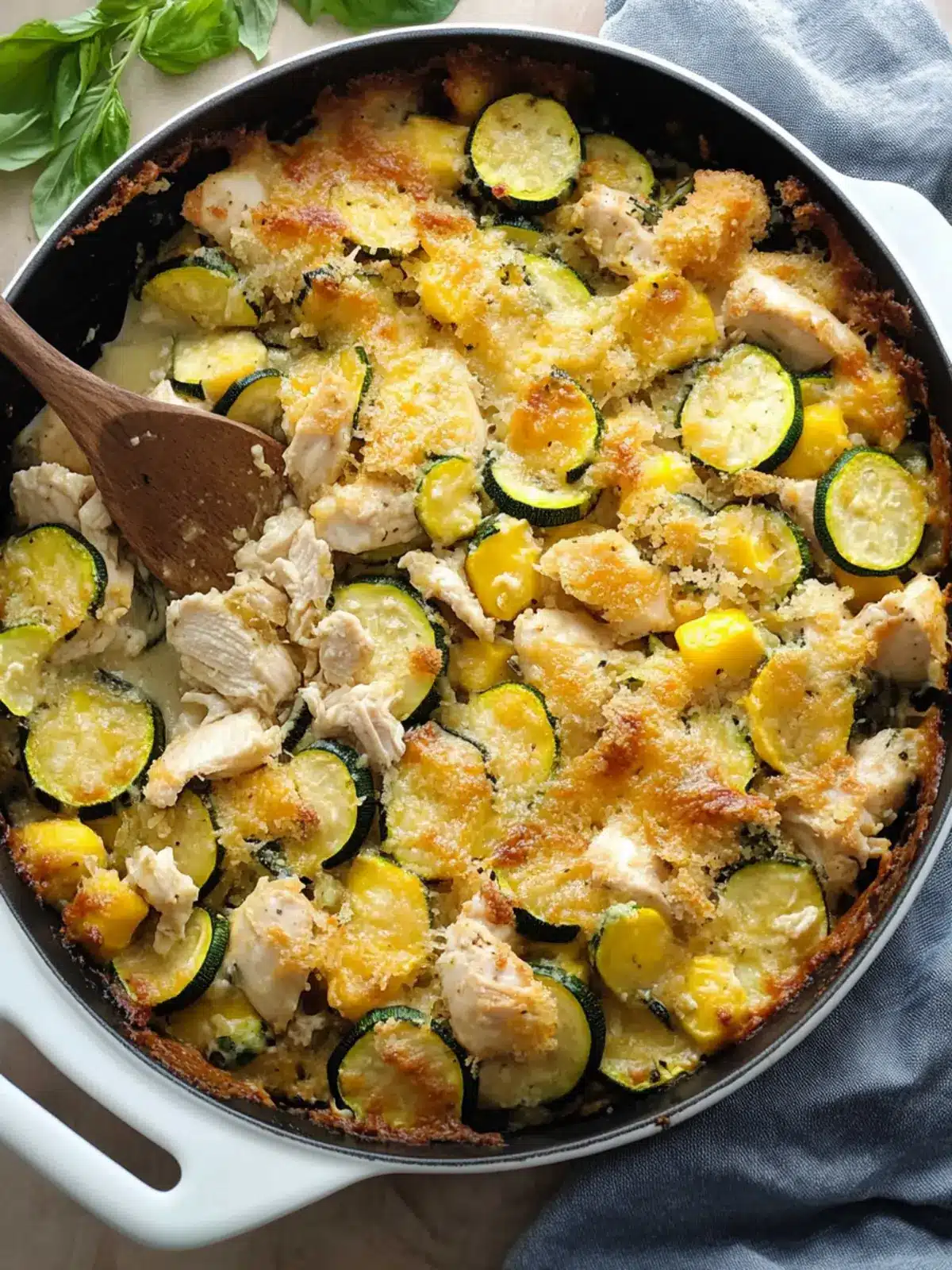 Creamy Chicken Zucchini Casserole Your Family Will Love 5 Chicken Zucchini Casserole