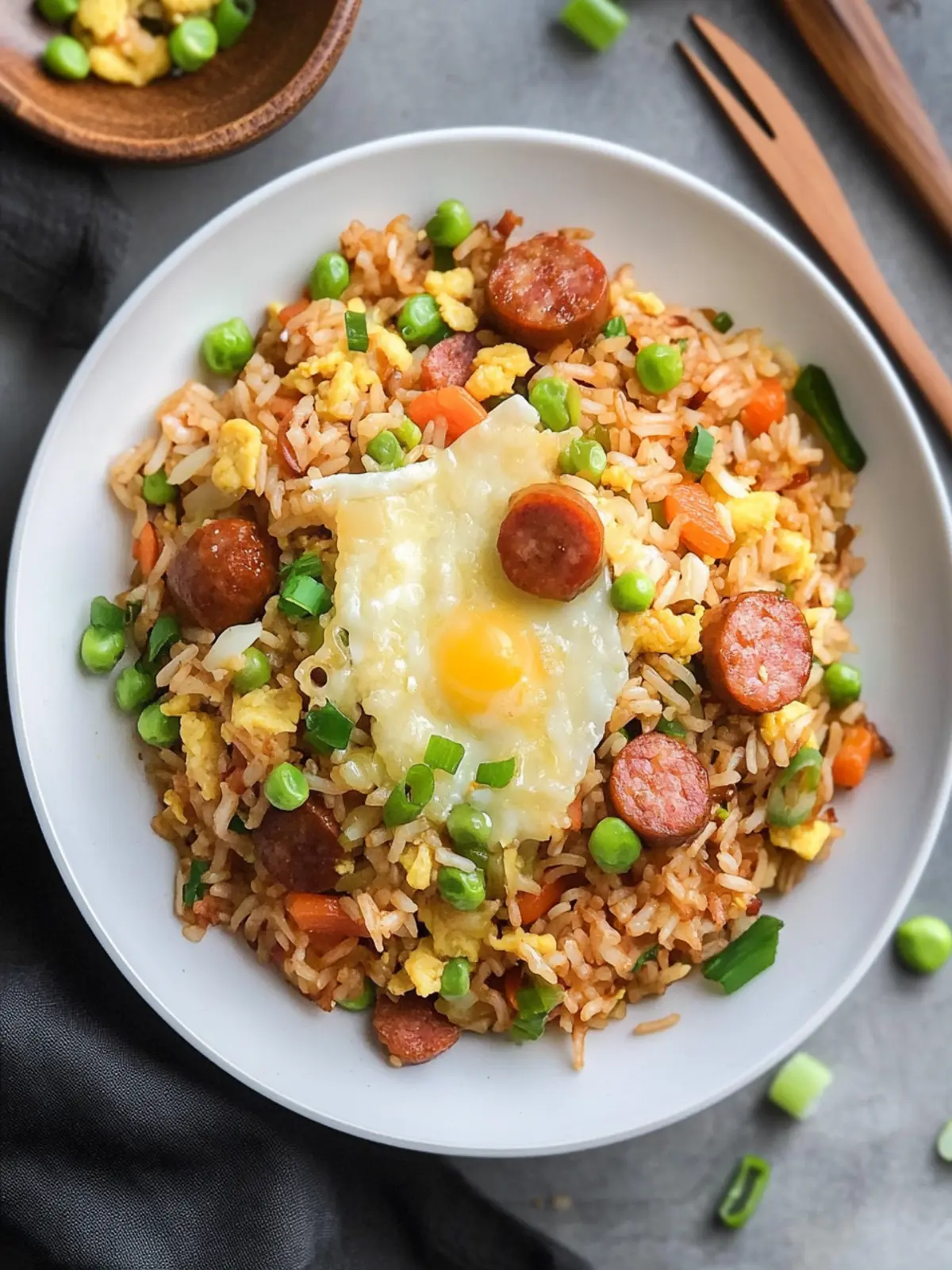 Kielbasa Fried Rice: Quick Dinner Your Family Will Love 3 Kielbasa Fried Rice